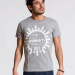 esteem CREST T-shirt weiss Print