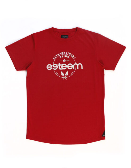 esteem EXTRAORDINARY T-shirt red